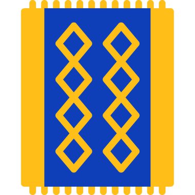 Ukrayna bayrağı. Ukrayna 'nın vektör illüstrasyonu