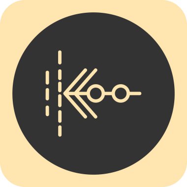 Modern b 'nin vektör illüstrasyonu eksik simgesi