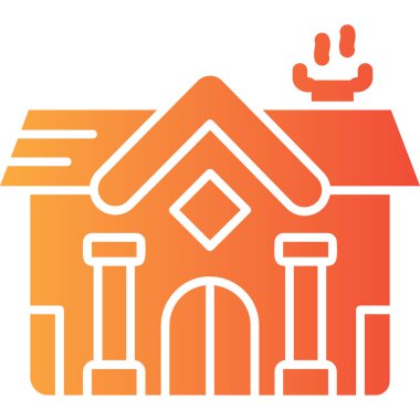 ev yapımı web simgesi, vektör illüstrasyonu