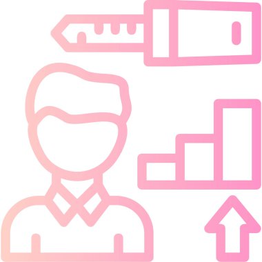 iş simgesi, vektör resimleme