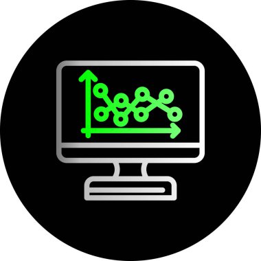 Çizelge. Web simgesi basit tasarım