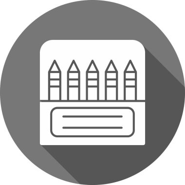 Kalem simgesi, vektör illüstrasyonu