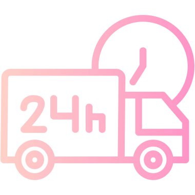 servis simgesi vektör illüstrasyonu