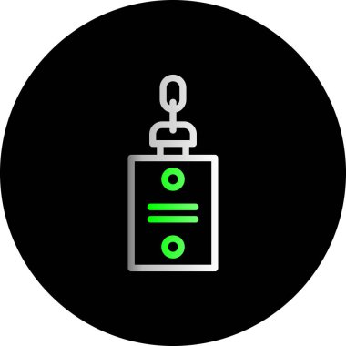 Satır biçiminin eşsiz vektör simgesi