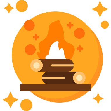 Yeni yıl için bir arkaplan vektör illüstrasyonu