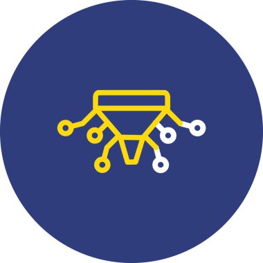 seo modern simgesinin vektör illüstrasyonu