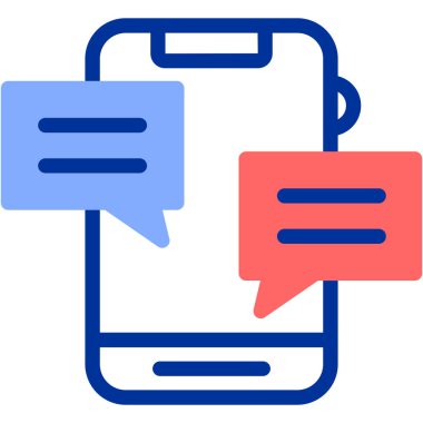 - Telefon. Web simgesi basit illüstrasyon