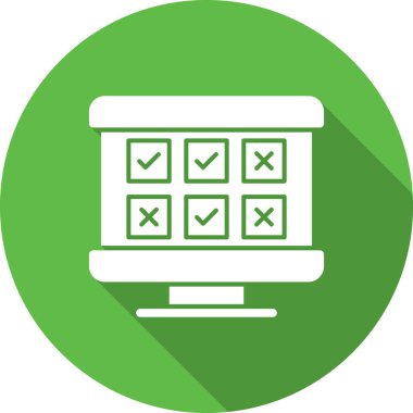 Liste vektör simgesini kontrol et