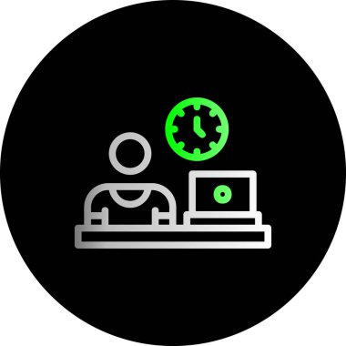 seo modern simgesinin vektör illüstrasyonu