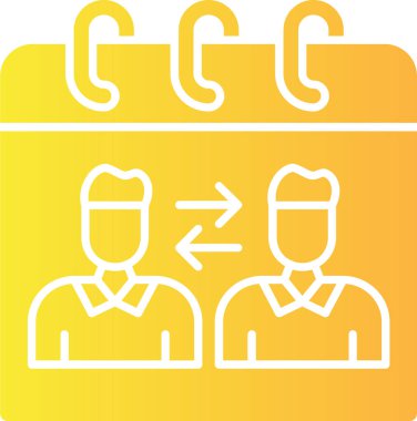 iş yönetimi simgesi, vektör illüstrasyonu basit tasarım