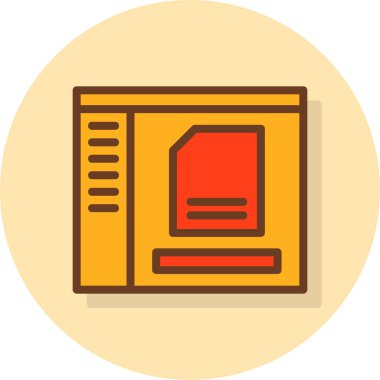 modern simge vektör illüstrasyonu