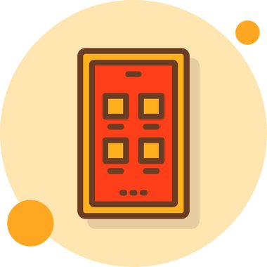 hesap makinesi simgesi vektör illüstrasyonu