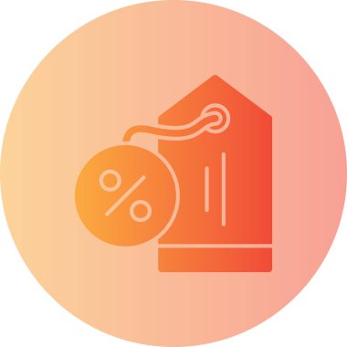 Bir evin bir simgesinin vektör illüstrasyonu