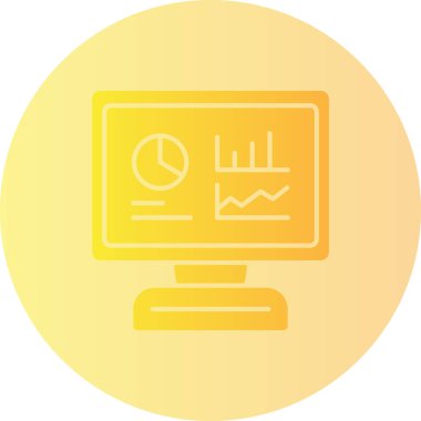 seo modern simgesinin vektör illüstrasyonu