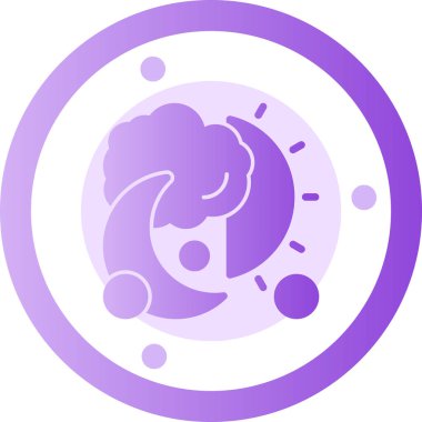 Modern bir simgenin vektör illüstrasyonu