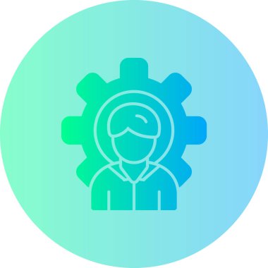 Teçhizat Web simgesi basit illüstrasyon