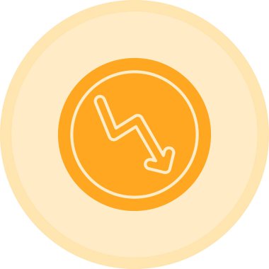 Modern ve eksik simgenin vektör illüstrasyonu