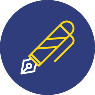 Projeniz için vektör kalem simgesi, vektör illüstrasyonu