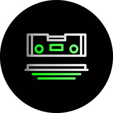 Projeniz için vektör kaset simgesi