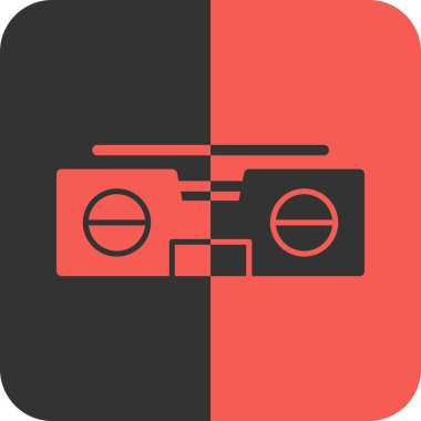 kamera simgesi vektör illüstrasyonu