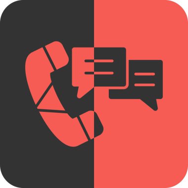 sohbet simgesi ile konuşma baloncukları.