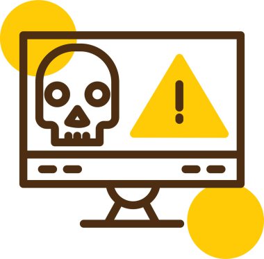 Hata. Web simgesi basit illüstrasyon