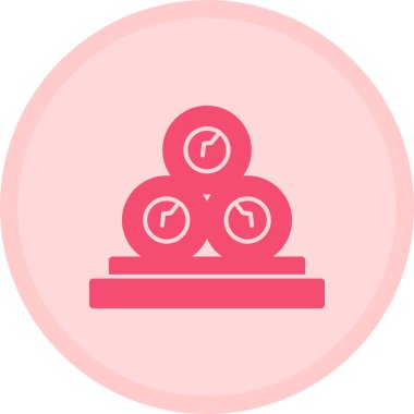 saat web vektör illüstrasyonu