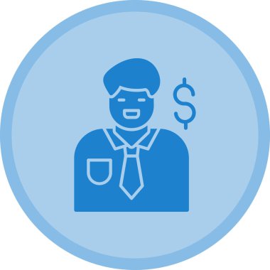 para vektörü simgesi basit illüstrasyon