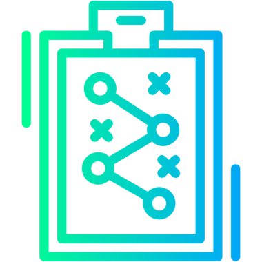 Modern bir simgenin vektör illüstrasyonu
