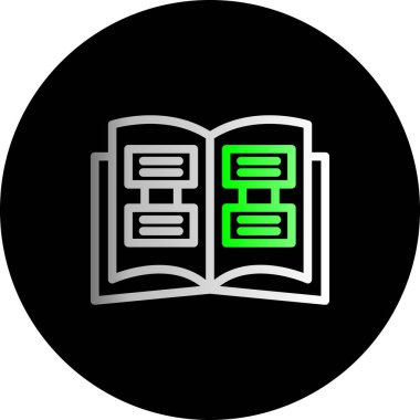 Kişisel ve ticari kullanım için vektör eğitim simgesi.