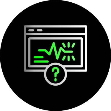 vektör izleyici simgesi illüstrasyonu