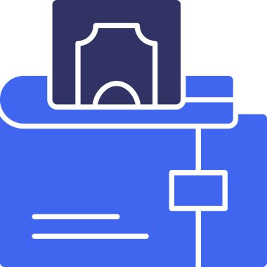 Çanta. Web simgesi basit illüstrasyon