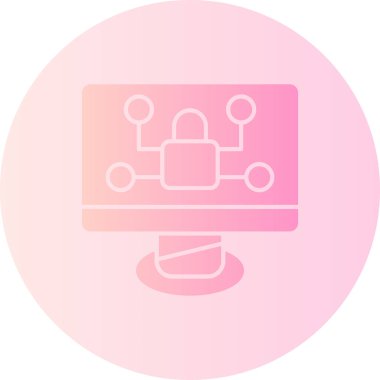 Şebeke. Web simgesi basit tasarım