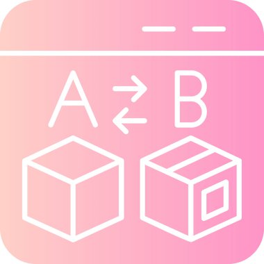 seo modern simgesinin vektör illüstrasyonu