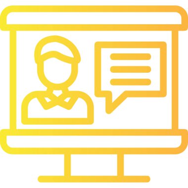 seo modern simgesinin vektör illüstrasyonu