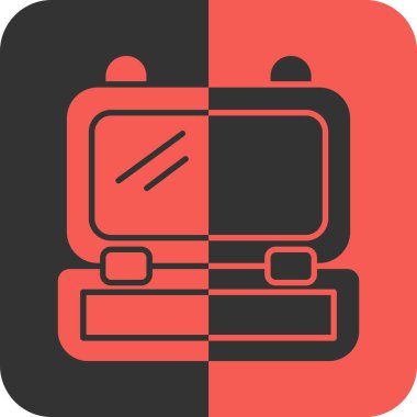 Yazıcı simgesi vektör illüstrasyonu