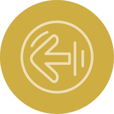 ok simgesi vektör illüstrasyonu