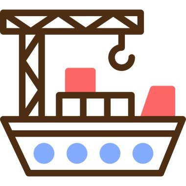 dağıtım lojistik simgesi