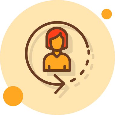 avatar kadın kişi simgesi