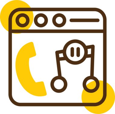 Müşteri servisi. Basit resimleme