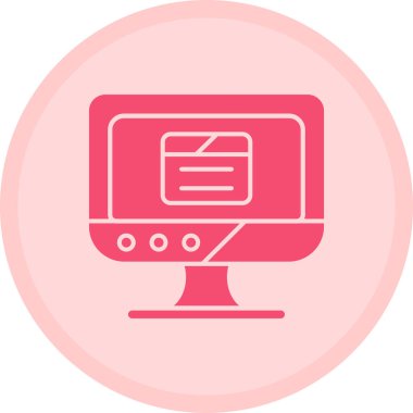 bilgisayar simgesi, vektör illüstrasyonu