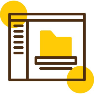 seo modern simgesinin vektör illüstrasyonu