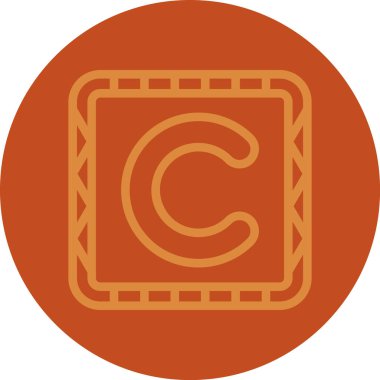 ekmek ikonu vektör illüstrasyonu