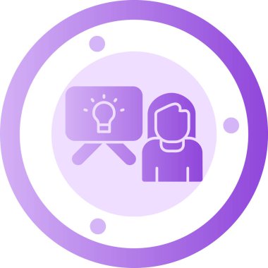 İnsan simgesinin vektör illüstrasyonu