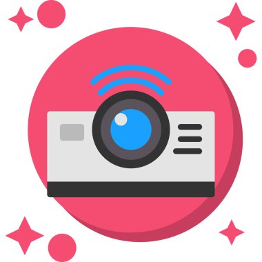 kamera vektör simgesi modern illüstrasyon