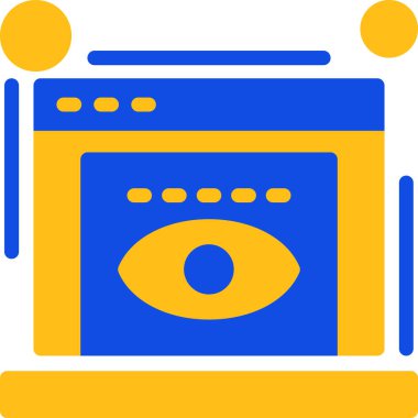 Tarayıcı bilgisayar simgesi - taslak biçimi