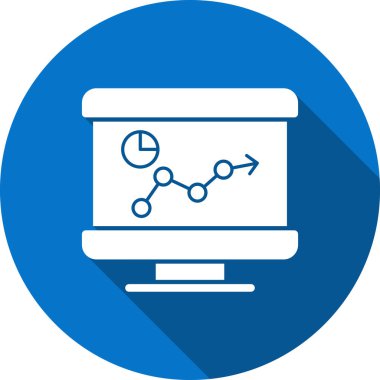 seo modern simgesinin vektör illüstrasyonu