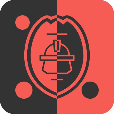 Modern b 'nin vektör illüstrasyonunda fener simgesi eksikliği