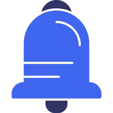 Çan Web simgesi basit illüstrasyon