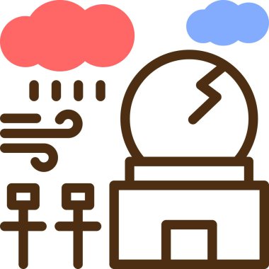 Hava simgesinin vektör illüstrasyonu